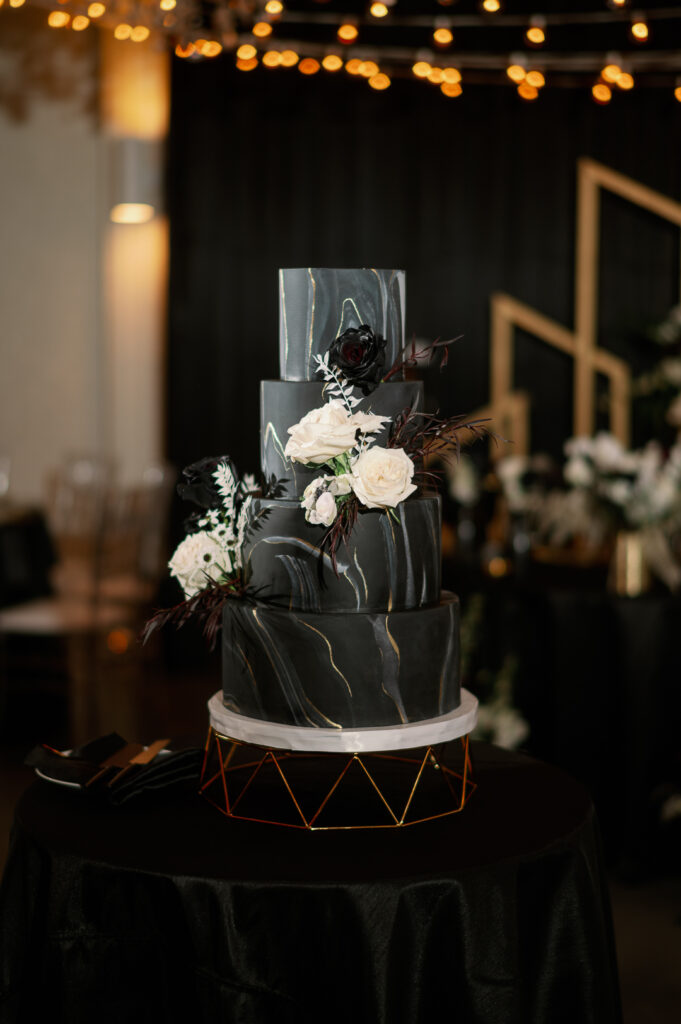 room 1520 wedding cake by ecbg studio