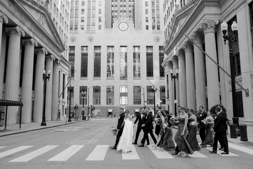 downtown chicago wedding photography
