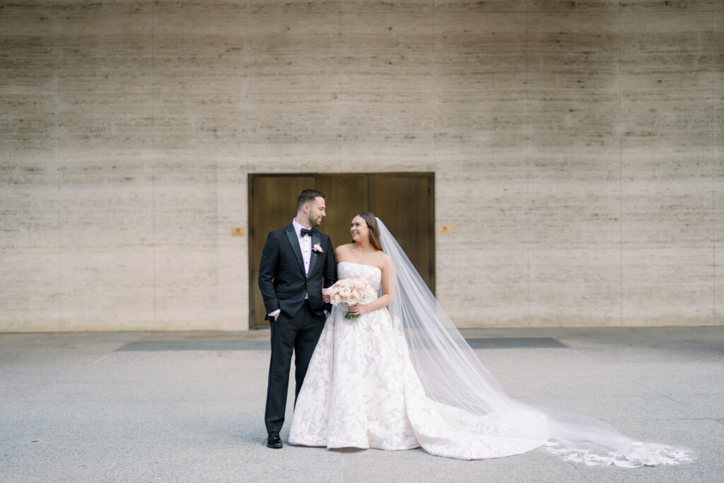 wedding portraits at the langham chicago