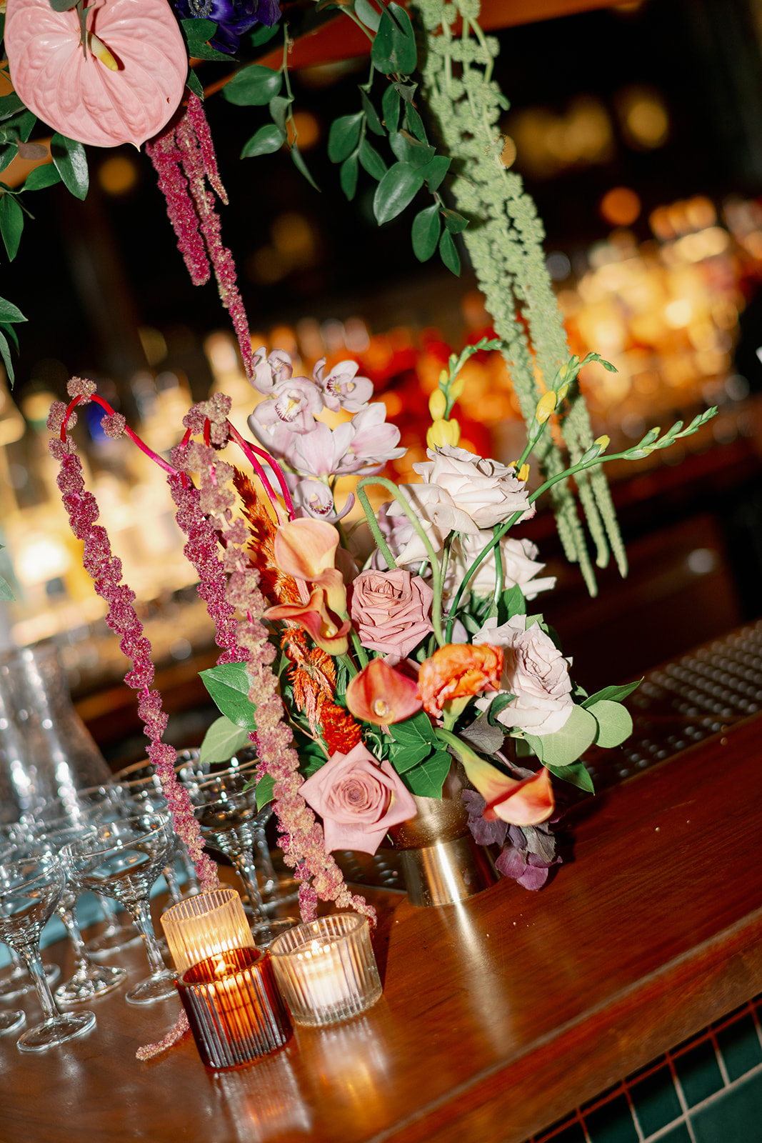 unique chicago wedding venue florals