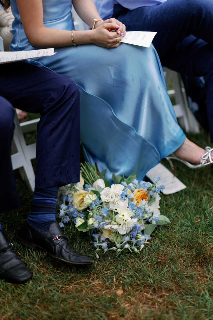 rainy day luxury wedding photos taken in chicago, illinois during a summer storm