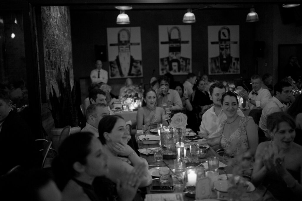 film wedding photography at a wedding reception in chicago, illinois